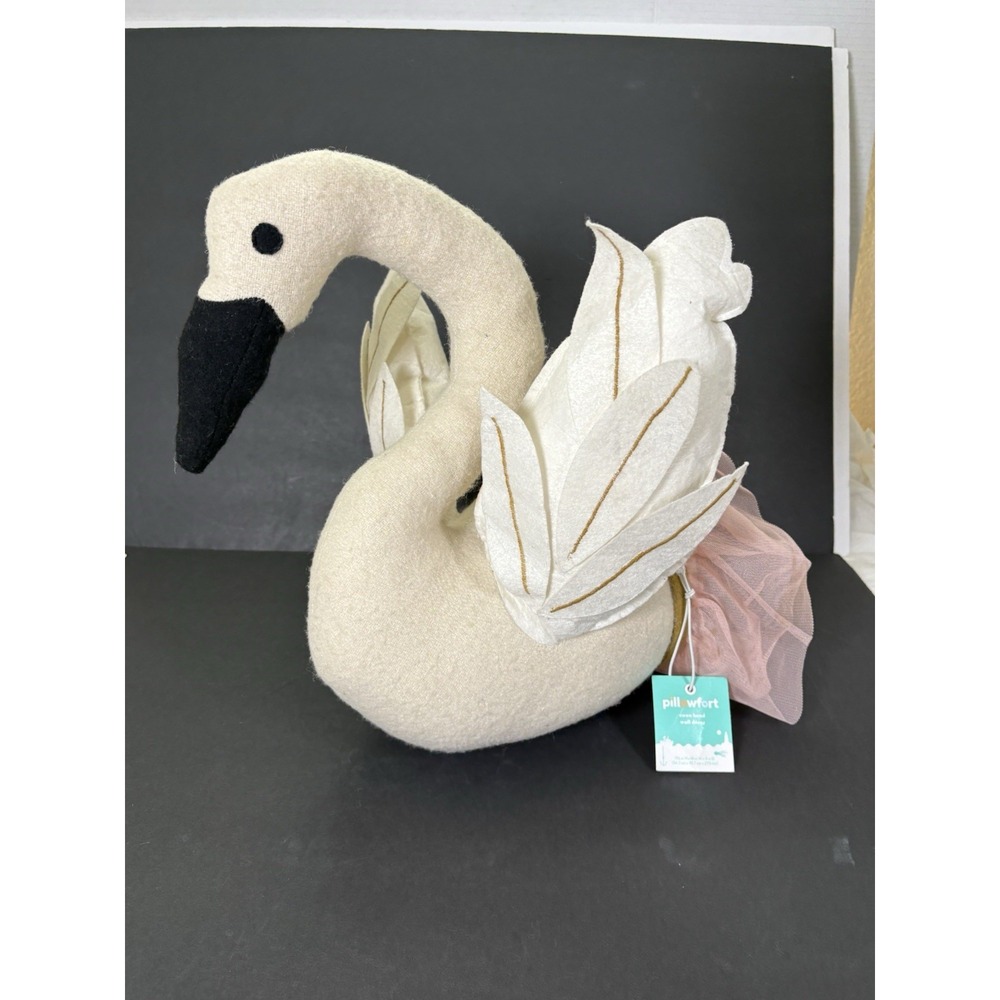Pillowfort Swan Head Wall Decor Pink Tulle Tutu Target Nursery Kids Room